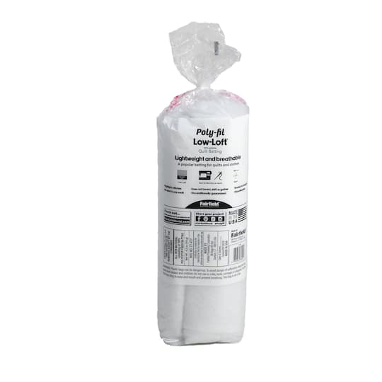 Poly-Fil Low Loft® 72" x 90" Twin Polyester Quilt Batting